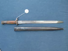 M1924 YUGO MAUSER LONG BAYONET & SCABBARD VERY GOOD CONDITION #2