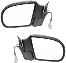 Power Mirrors For Chevy Blazer S10 Jimmy Sonoma 2001 Left Right Pair With Heat (For: 2001 Chevrolet Blazer)