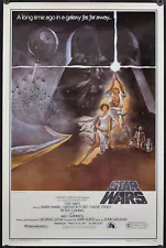 Star Wars 1977 REPRODUCTION STY-A 27X41 NR-MNT MOVIE POSTER MARK HAMILL FORD