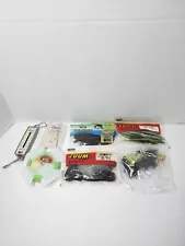 Lot Of Zoom Plastic Worms Various Soft Baits Super Fluke Split Tail & Flys