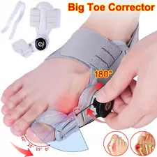 Hallux Valgus Pain Relief Support Big Toe Bunion Straightener Splint Corrector