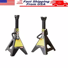 Torin 6T Jack Stands Pair 12000 lbs Load Ratchet Style ANSI/ASME Compliant New