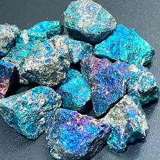 Chalcopyrite Peacock Ore Rough (1 Kilo)( 2.2 LBs) Bulk Wholesale Lot Raw