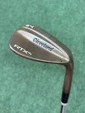 Cleveland RTX 4 Tour Raw 64* Lob Wedge Dynamic Gold S400 Standard RH