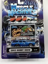 1970 OLDS VISTA CRUISER 1/64 MUSCLE MACHINES 2003 HOBBY SHOW BLUE #03-HS