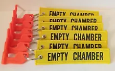 Empty Chamber Flag Indicator for Range Safety Gun Firearm Storage - (6pk)