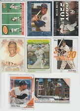 Willie Mays , 8 Different Card Lot