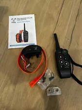 PetSpy M686 Premium Dog Training Shock Collar 3300' Range 4 Training Modes Used