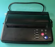 Toec Technology 116F V5.3 Black Tattoo Stencil Machine Copier Printer