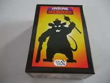 Unsung Heroes, Dice & Strategy Family Board Game for 2-4 Players Opened