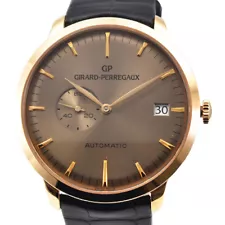 GIRARD PERREGAUX - 1966 Small Seconds and Date Automatic in Rose Gold