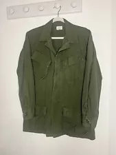 Vtg 60s 1968 Vietnam OG 107 Slant Pocket Jungle Jacket