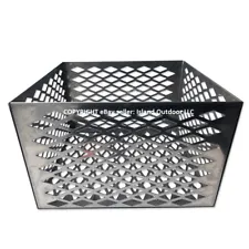 Charcoal basket fire box Oklahoma Joe longhorn highland BBQ Smoker STAINLESS