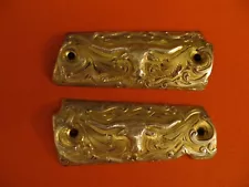 1911 metal steer head grips