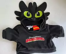 Build A Bear How to Train Your Dragon Toothless Hoodie/Shirt/Top