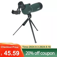 SVBONY SV28PLUS 25-75x70mm Spotting Scope W/ Phone Adapter for Target Shooting