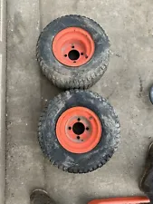 Kubota BX2200D Front Tires Tag #5390