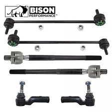 Bison Performance 6pc Front Sway Bar Link Tie Rod End Kit For S60 S80 V70 XC70