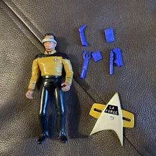 Star Trek TNG LT. GEORDI LAFORGE 1994 Playmates Action Figure W/removable Visor