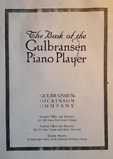 gulbransen player piano for sale