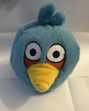 Angry Birds Blue Bird Jay 8" Plush No Sound Commonwealth 2010 Original Soft Eyes