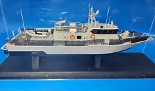 Shaldag Mark V Military patrol boat Hand Made Very Rare Comes In Plexiglas Case