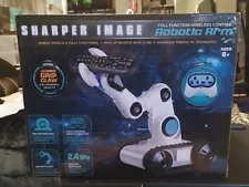 Sharper Image FULL FUNCTION WIRELESS CONTROL Robotic Arm NEW