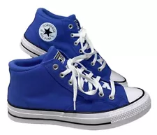 Converse Chuck Taylor Malden Street Shoes For Men Mid Canvas Blue Skate A05673F