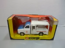 Vintage 1981 Corgi Toys #405 FORD TRANSIT MILK TRUCK - New In Box