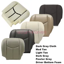 For 2003 2004 2005 2006 Silverado Sierra 1500 2500 Replacement Bottom Seat Cover