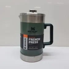 48-oz. Stanley Stainless Steel Classic Stay-Hot French Press, Hiking, Camping