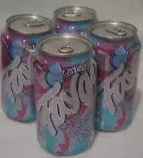 Faygo Soda Cotton Candy Pop 12oz 4pk Cans Made in Detroit ICP Official Drink.