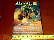 KAWASAKI TECATE KXF 250 ORGINAL 1987 AD