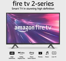 Amazon Fire TV 32" 2-Series HD smart TV with Fire TV Alexa Voice Remote, stream