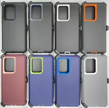 For Samsung Galaxy S20/S20 Plus/Ultra Heavy Duty Case Cover with Clip