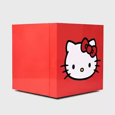 NEw Kitty Red Cooler Mini Fridge 6.7L Single Door 9 Can ACDC