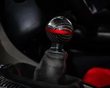 MUGEN CARBON 6SP gear knob HONDA CIVIC TYPE R ACURA RSX SI ACCORD SPORT CRV CRZ