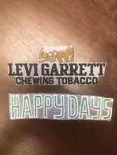 New Levi Garrett Or Happy Days Chewing Tobacco Patch Iron On Pick 1 Or Both