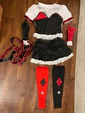 Harley Quinn Cosplay Halloween Costume- Arkham Asylum