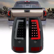 Fits 2003-2006 Chevy Silverado GMC Sierra 1500 2500HD 3500 Smoke LED Tail Lights (For: More than one vehicle)