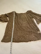 Women’s Crochet Type Over Blouse