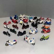 Lego Motorcycles for Minifigures: Police Dirt Bike Sport Cruiser ATVs - ! NEW !