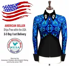 Toby's Western Showmanship Horsemanship Pleasure Show Jacket Shirt Rodeo Queen