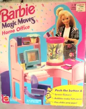 1995 BARBIE MAGIC MOVES HOME OFFICE 67155 NRFB!