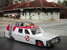 GHOST BUSTERS ECTO- 1 1959 CADILLAC MILLER- MENTOR DIE CAST MOVIE AMBULANCE!