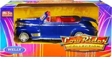 1941 Chevrolet Special Deluxe Convertible Candy Blue Metallic with Red Interior