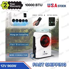 12V Truck RV air conditioner Electric parking AC unit 10000btu fit Truck Caravan