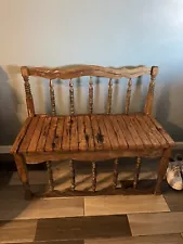 wood bench