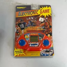 Vintage 1991 Tiger Electronics RACING Pocket Handheld Game Tested Works