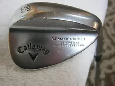 Callaway Men's Forged Mack Daddy 2, 56' Wedge, RH, Wedge Flex, Must See